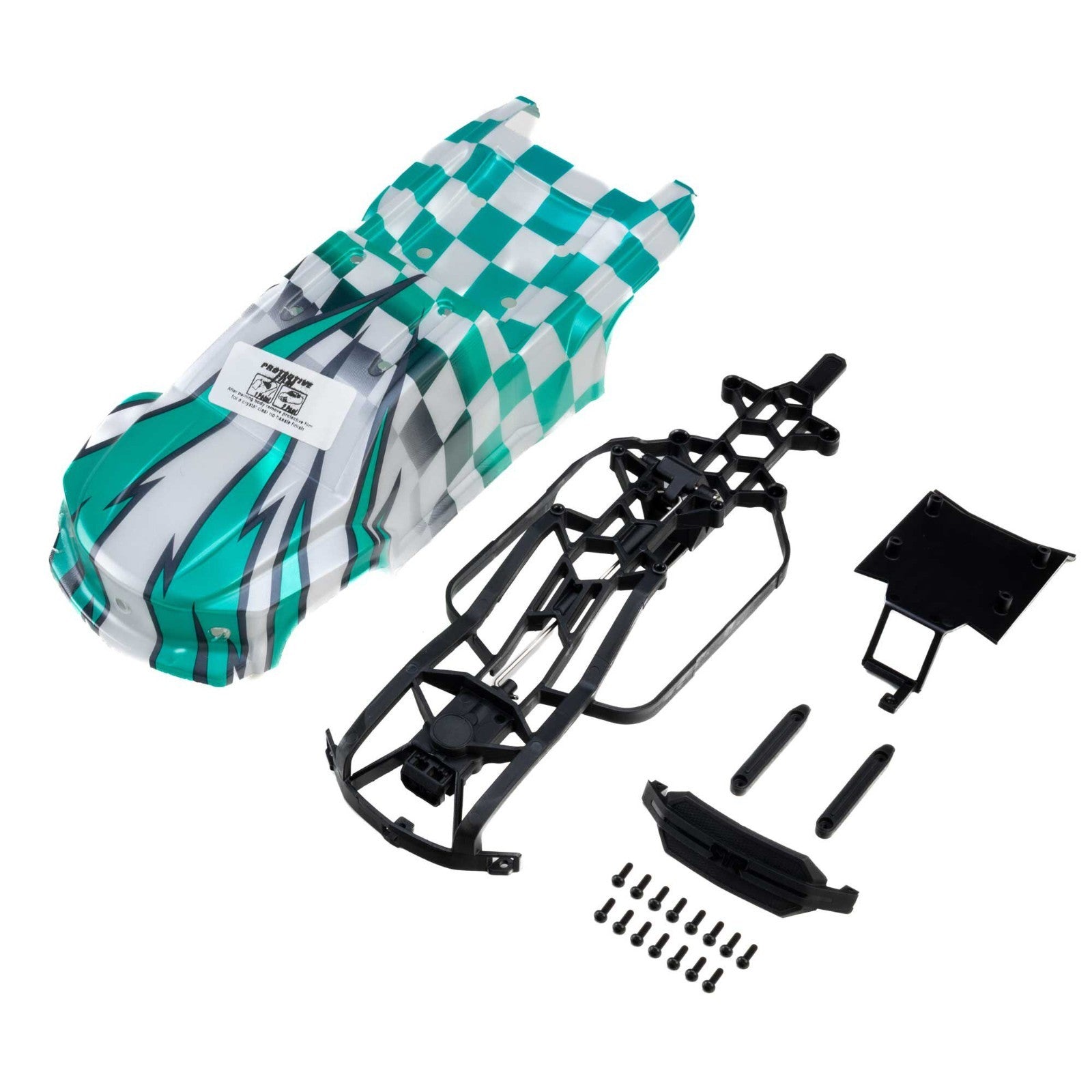 ProLine PRO369322 LE Pre-Cut Pre-Painted Brute Body Checkmate w/Clip Mini Kraton