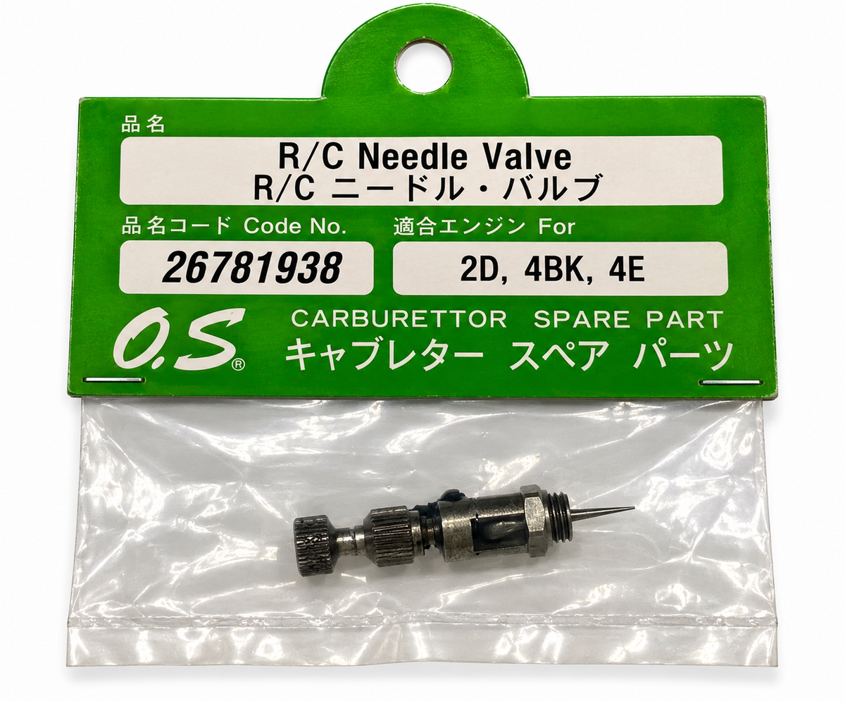 OS Engine 26781938 R/C RC Needle Valve 2D 4BK 4E Carburetor Vintage NOS