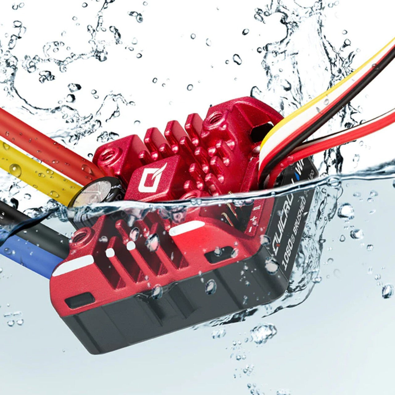 Hobbywing QuicRun Waterproof 1080 G2 80 Amp 80A Brushed Crawling ESC HWA30120202