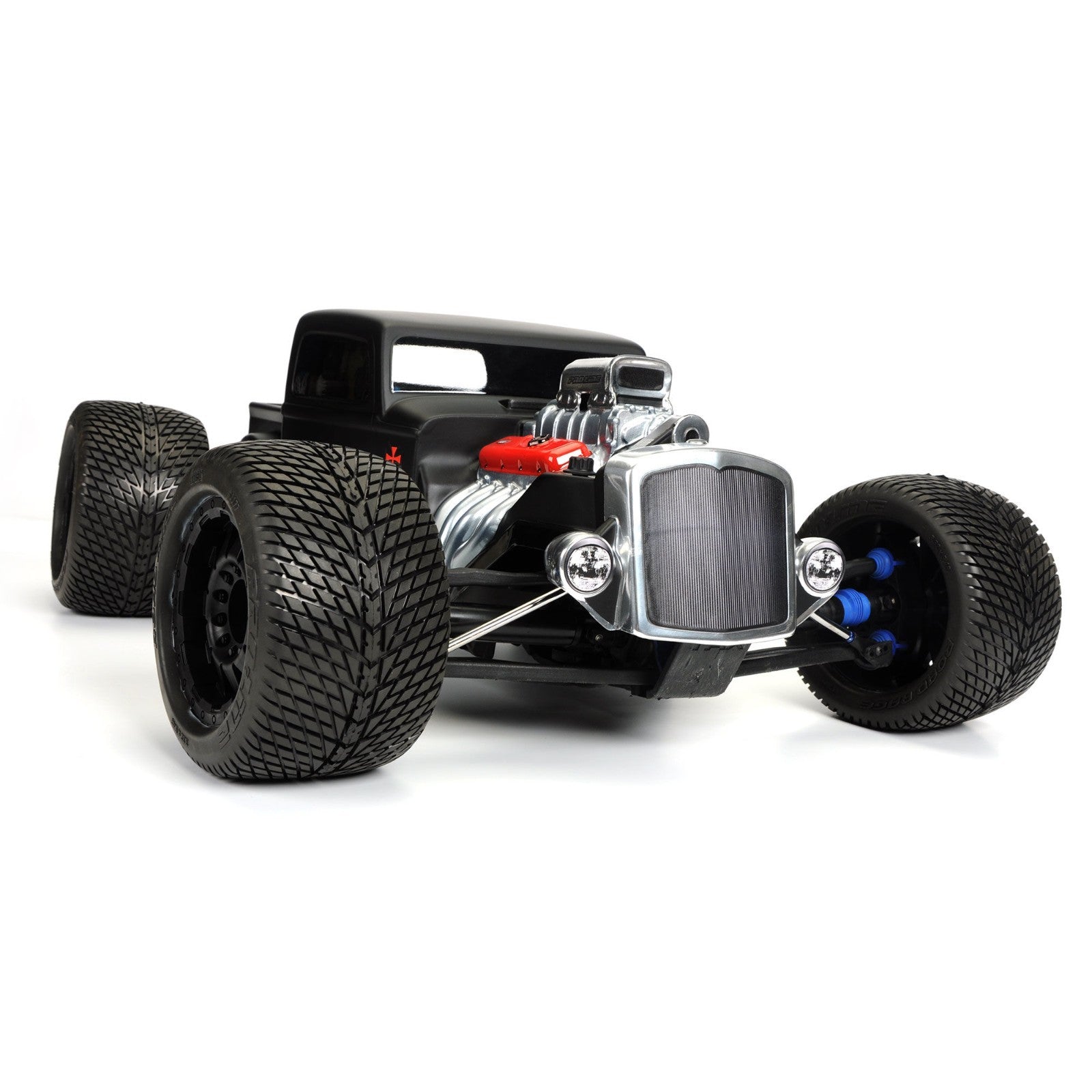 Proline 1/8 Scale Rat Rod Clear Body: Monster Truck PRO341000 : Revo 3.3 Summit