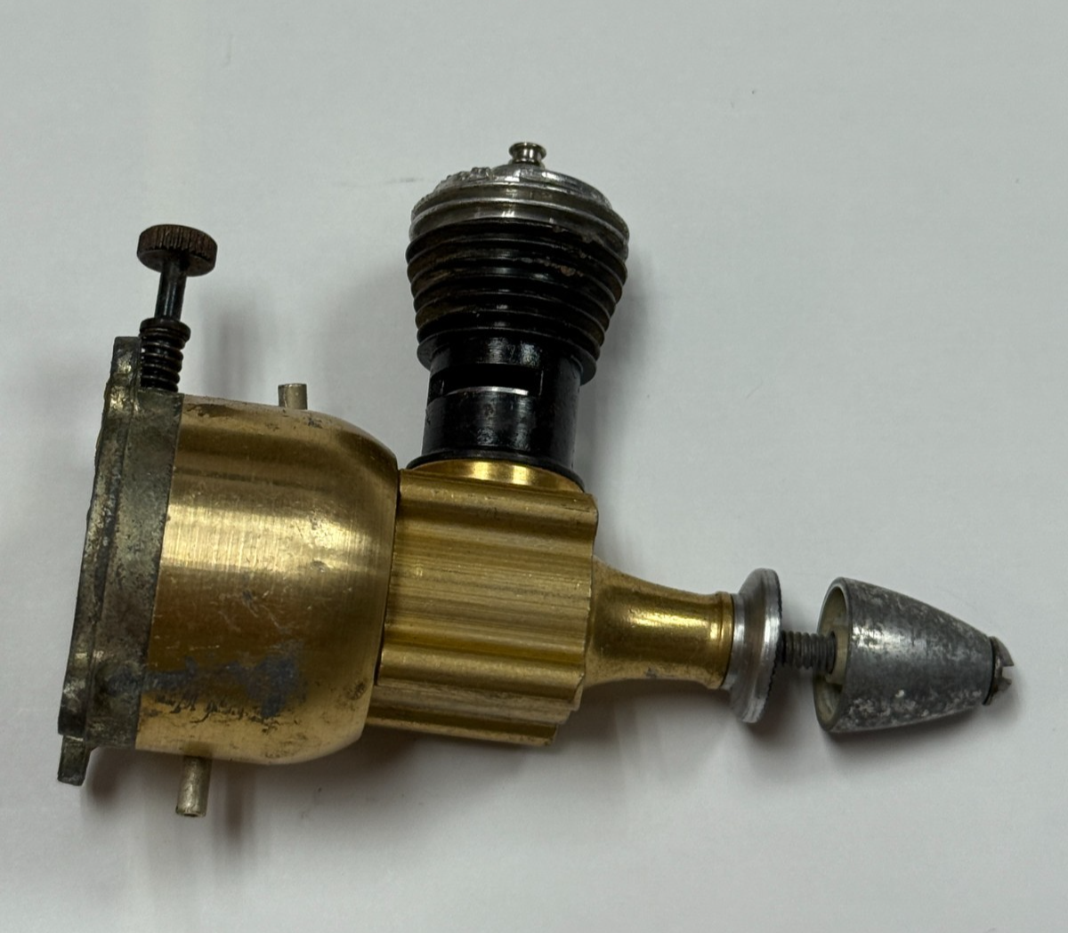 Vintage COX .049 049 Golden Bee Nitro CL FF Free Flight Model Airplane Engine