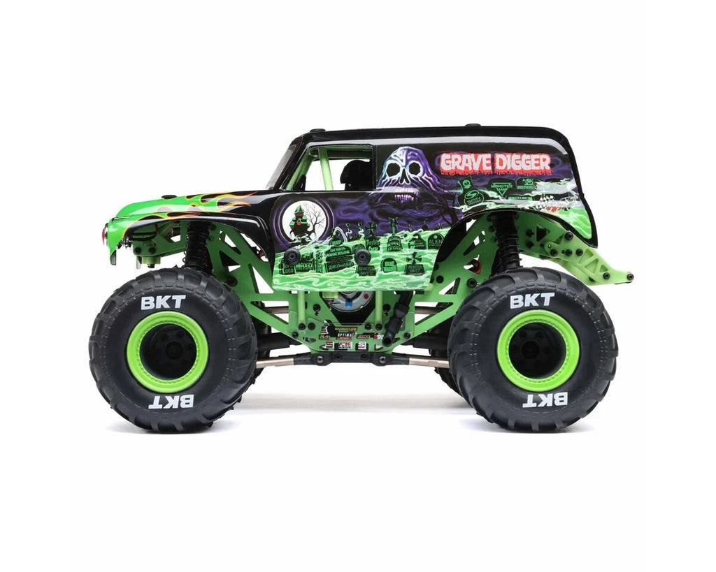 Losi 1/18 Mini LMT 4X4 Brushed RTR Monster Truck (Grave Digger) w/SLT2 2.4GHz