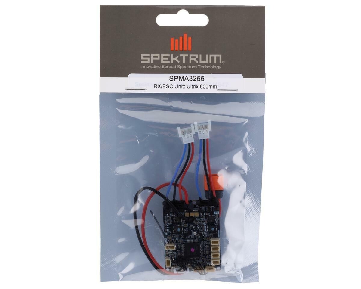 Spektrum RC EFlite E-Flite Ultrix 600mm Receiver & ESC Unit Board SPMA3255