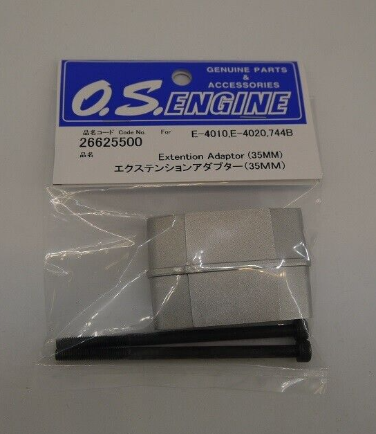 OS O.S. RC Remote Control Airplane Engine Extension Adapter 26625500 .65 .75 .95