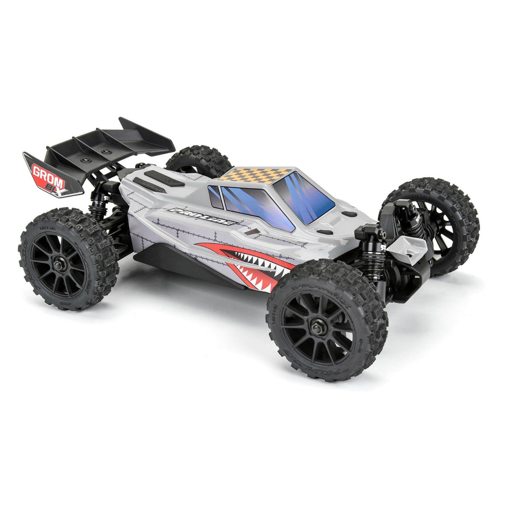 ProLine Racing Axis Tough-Color Grey RC Body for Arrma Typhon GROM PRO367114