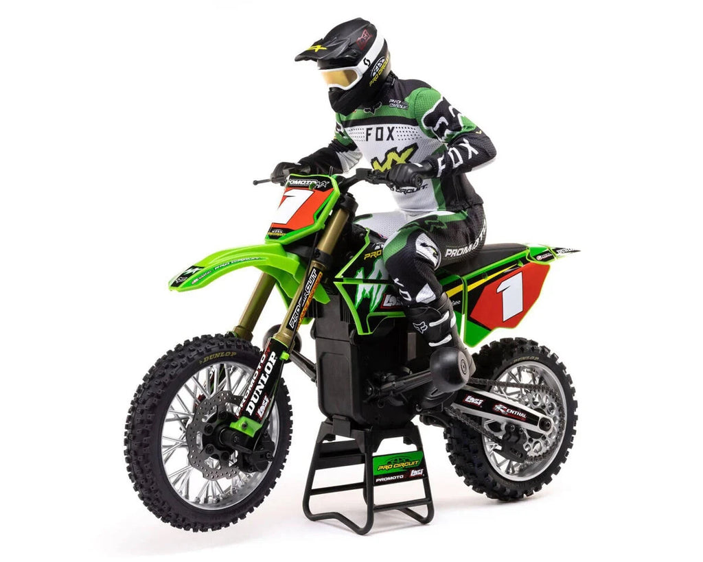 Losi Promoto-MX RTR 1/4 Brushless Dirt Bike (FXR) w/2.4GHz DX3PM Radio & MS6X