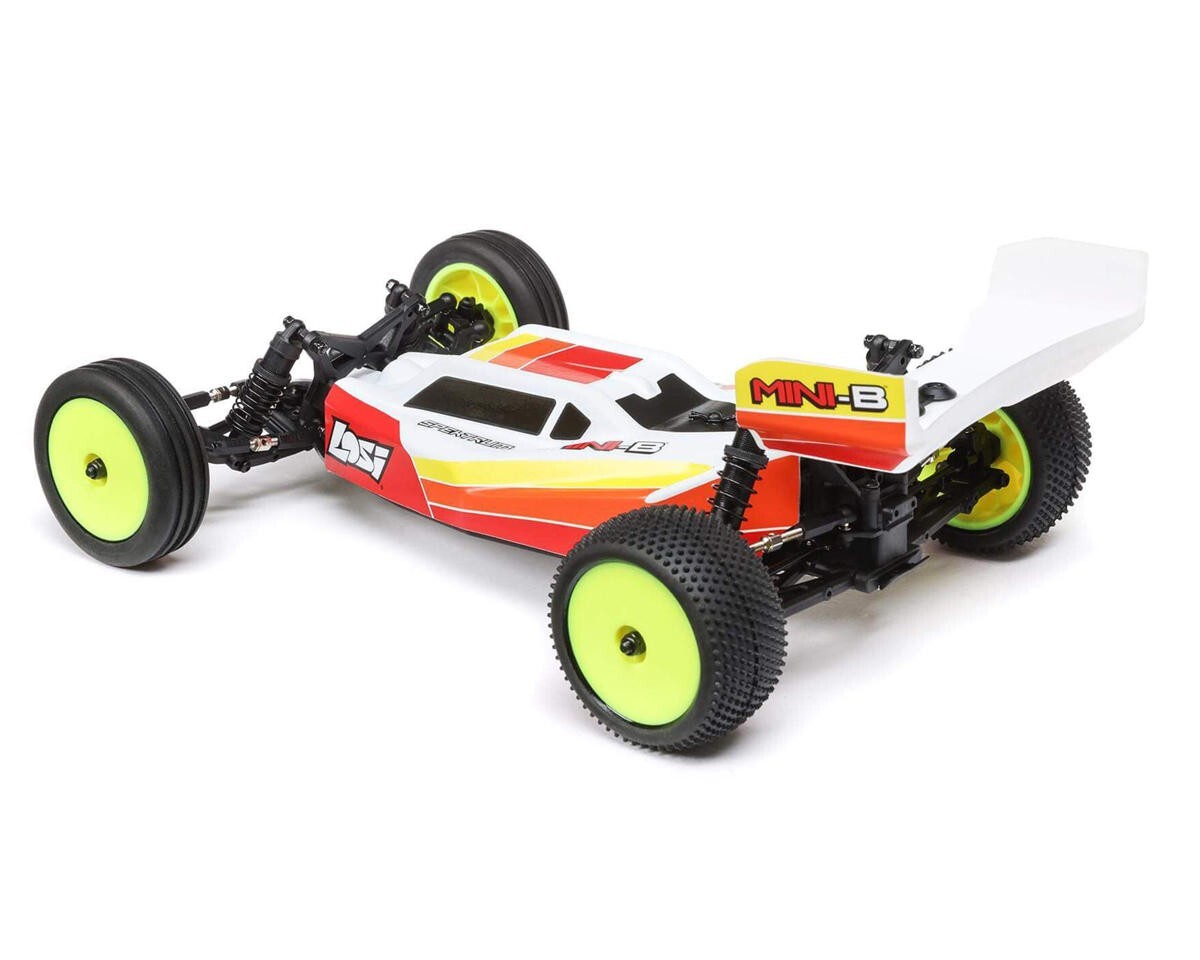Losi Mini-B 1/16 RTR Brushless 2WD Buggy Red w/2.4GHz Radio, Battery & Charger