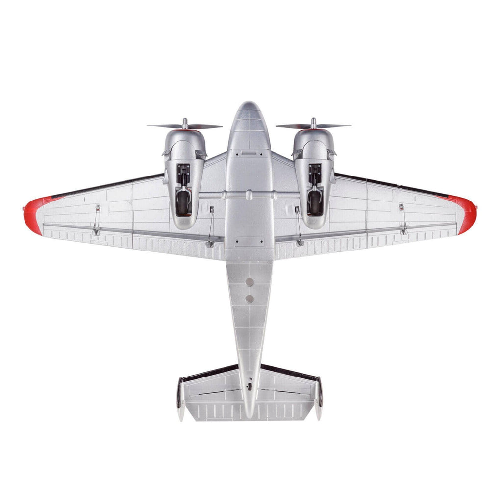 E-flite EFlite Beechcraft D18 1.5m Plug in Play PNP Electric RC Airplane