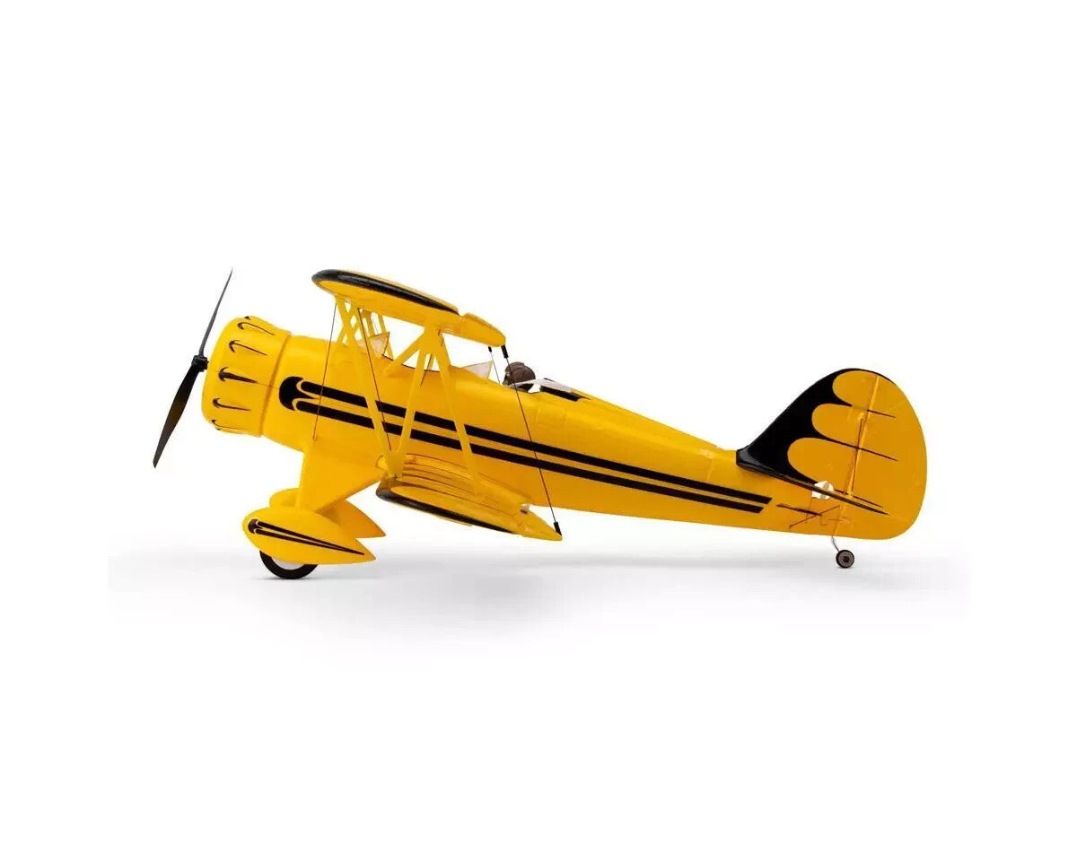 E-flite EFlite UMX Waco BNF Basic Electric RC Airplane 550mm Yellow EFLU53550Y