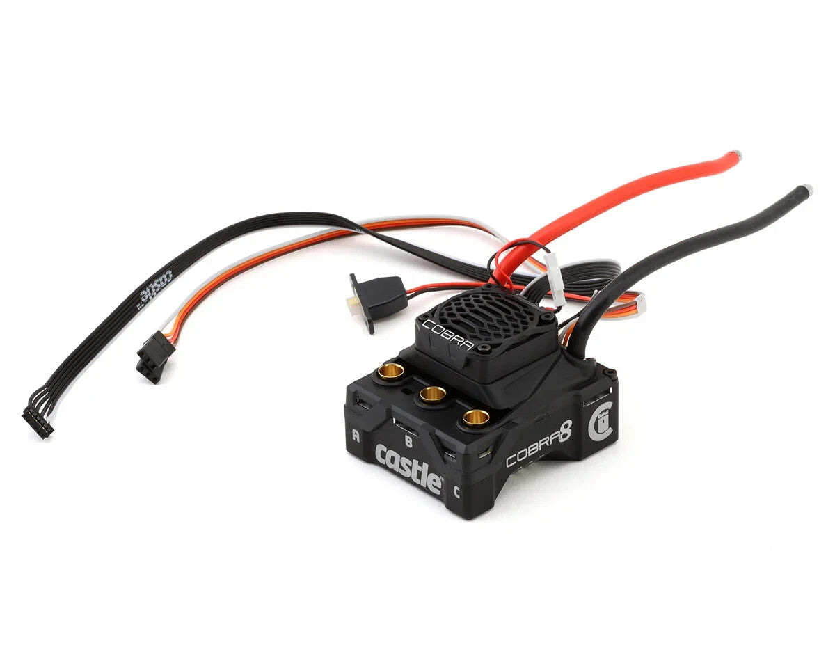 Castle Creations Cobra 8 6S 1/8 Scale Brushless ESC Speed Control CSE010-0172-00