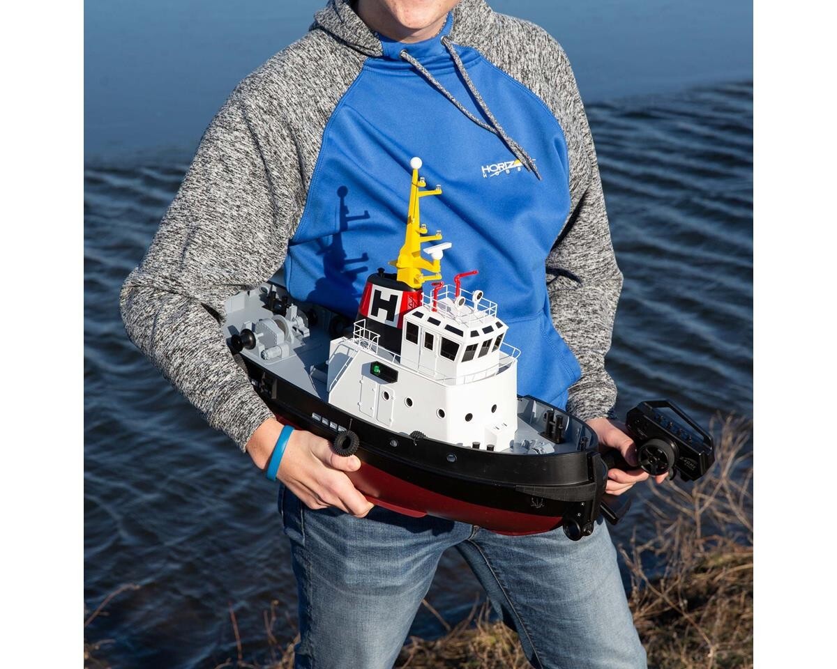 Pro Boat Horizon Harbor 30" Brushed RTR RC Tug Boat w/2.4GHz Radio PRB08036
