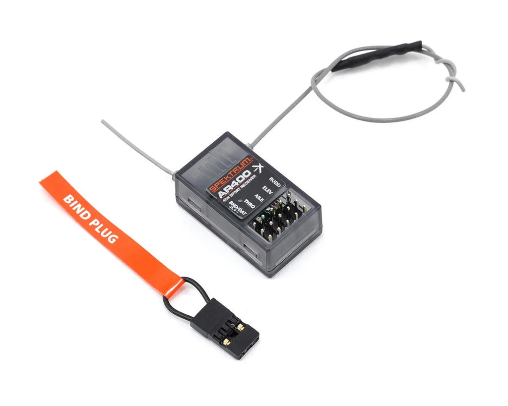 Spektrum SPMAR400 AR400 2.4Ghz DSMX 4-Channel Receiver RX Small Light New