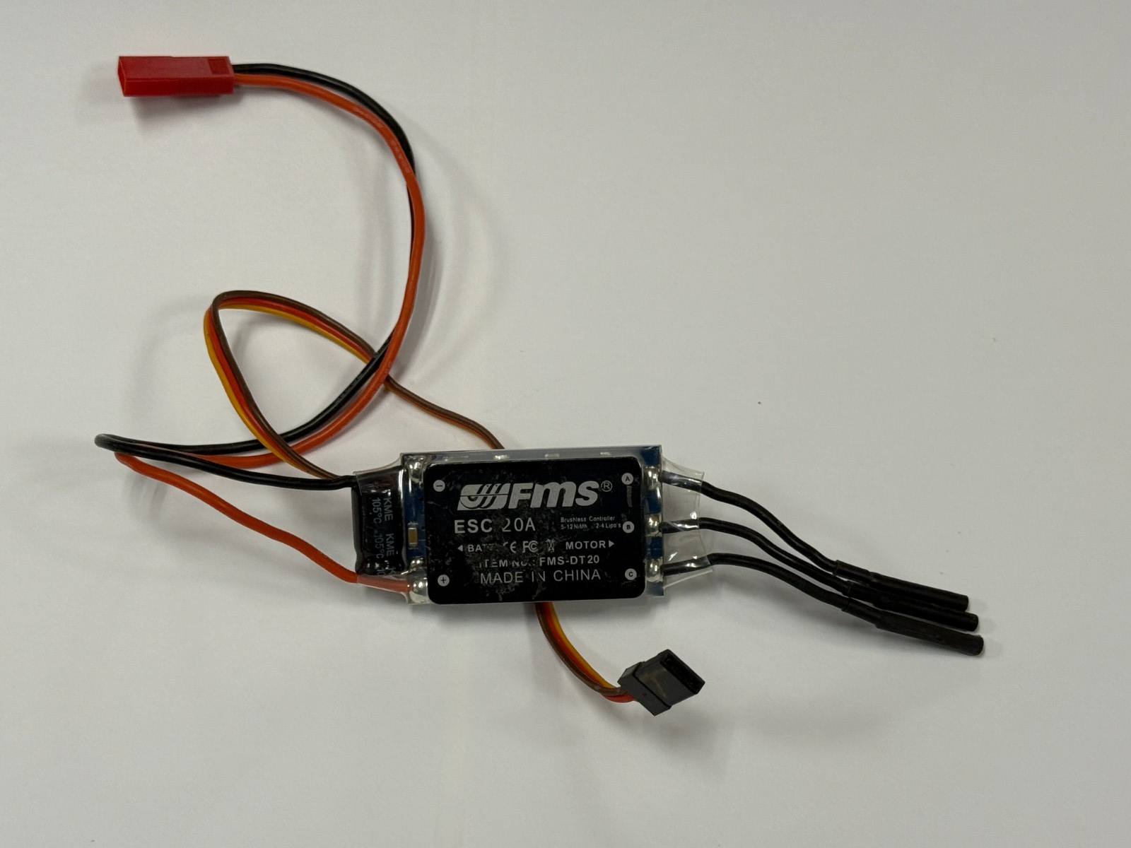 Excellent FMS 20A 20 AMP ESC Electric RC Airplane Brushless Speed Control