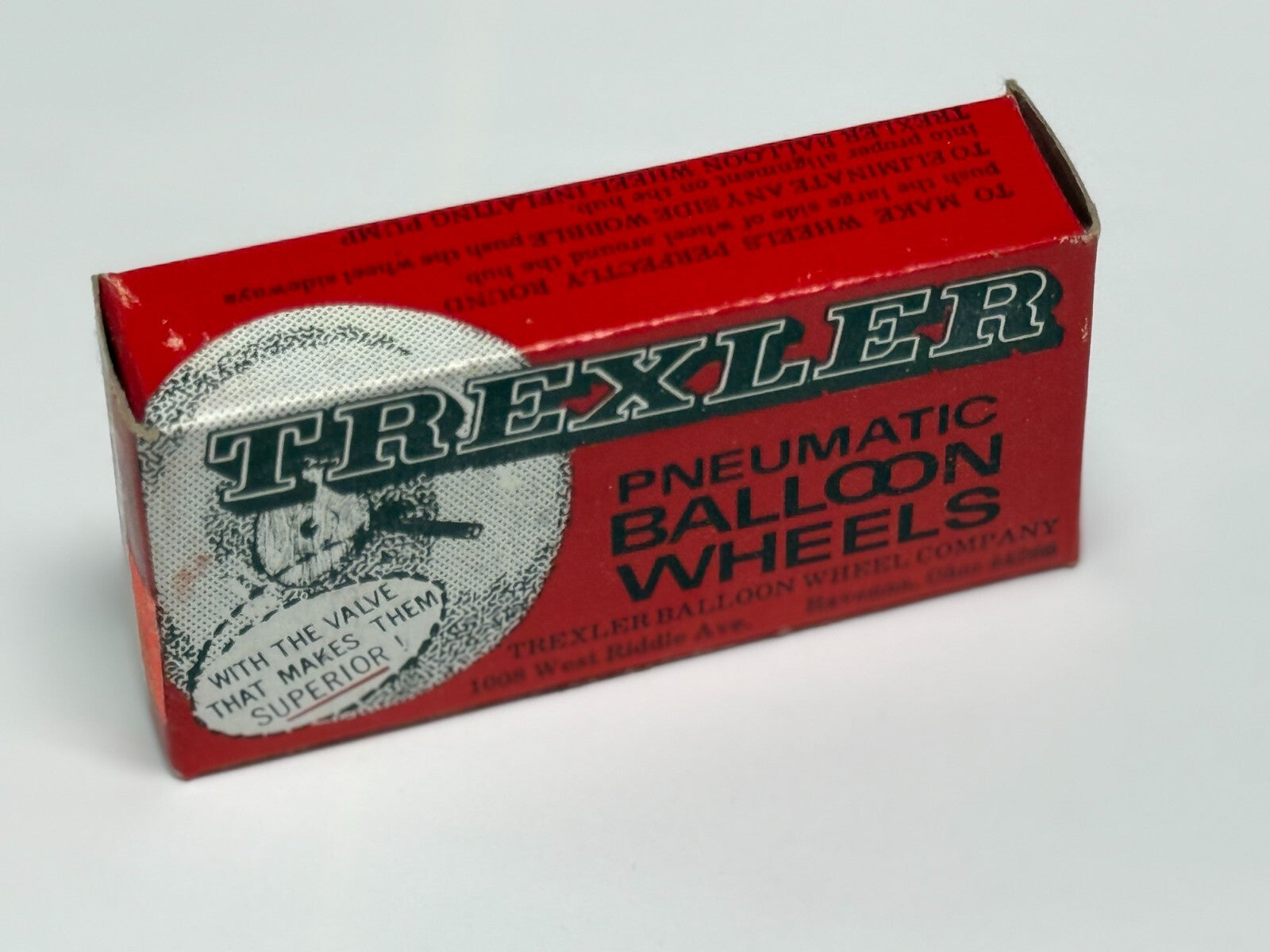 New Trexler #3 3 – 1.75 in. Vintage Balloon RC CL Model Airplane Wheels (Pair)