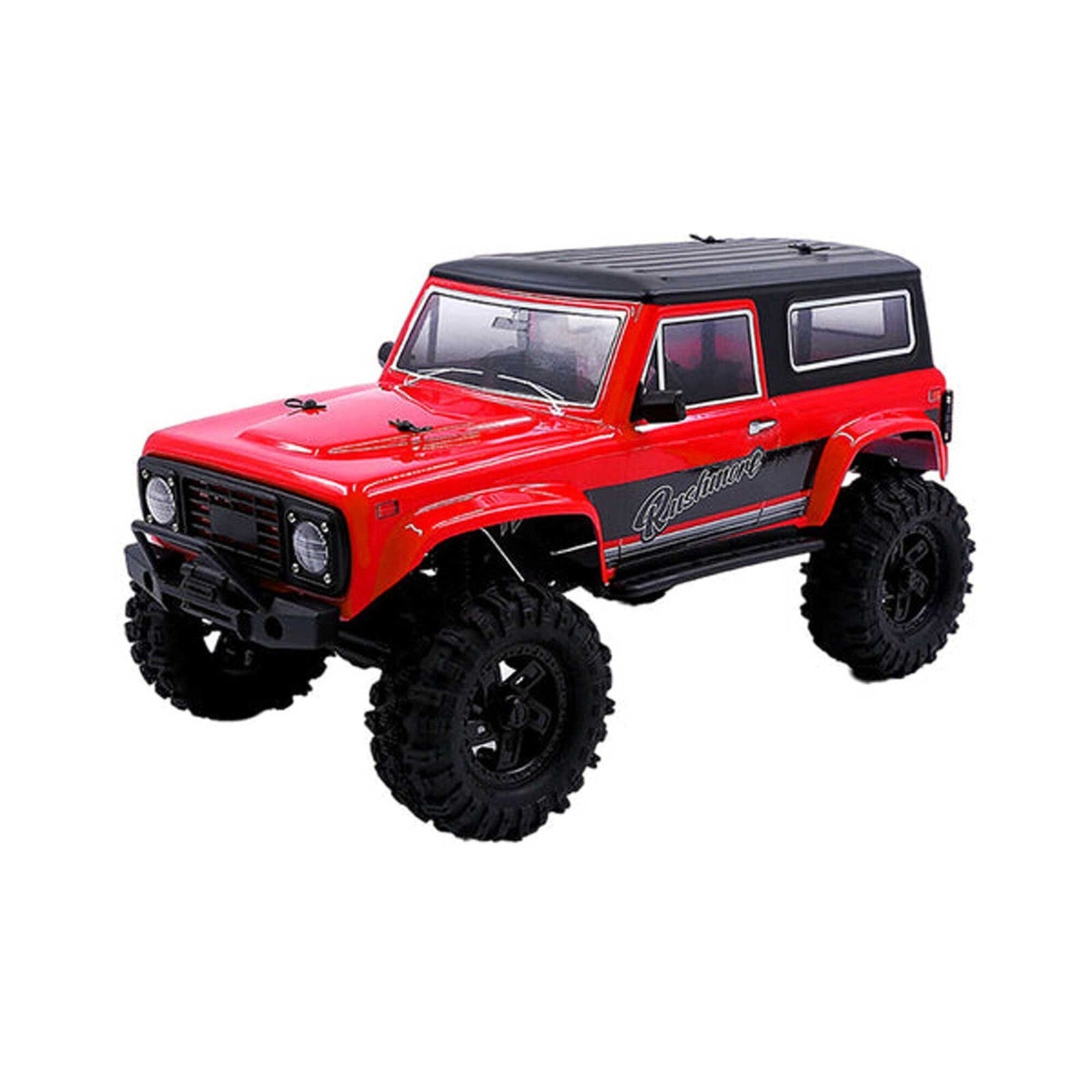 Furitek FUR-2556 - 2024 Rushmore Brushless 1/18 4X4 Crawler RTR, Red
