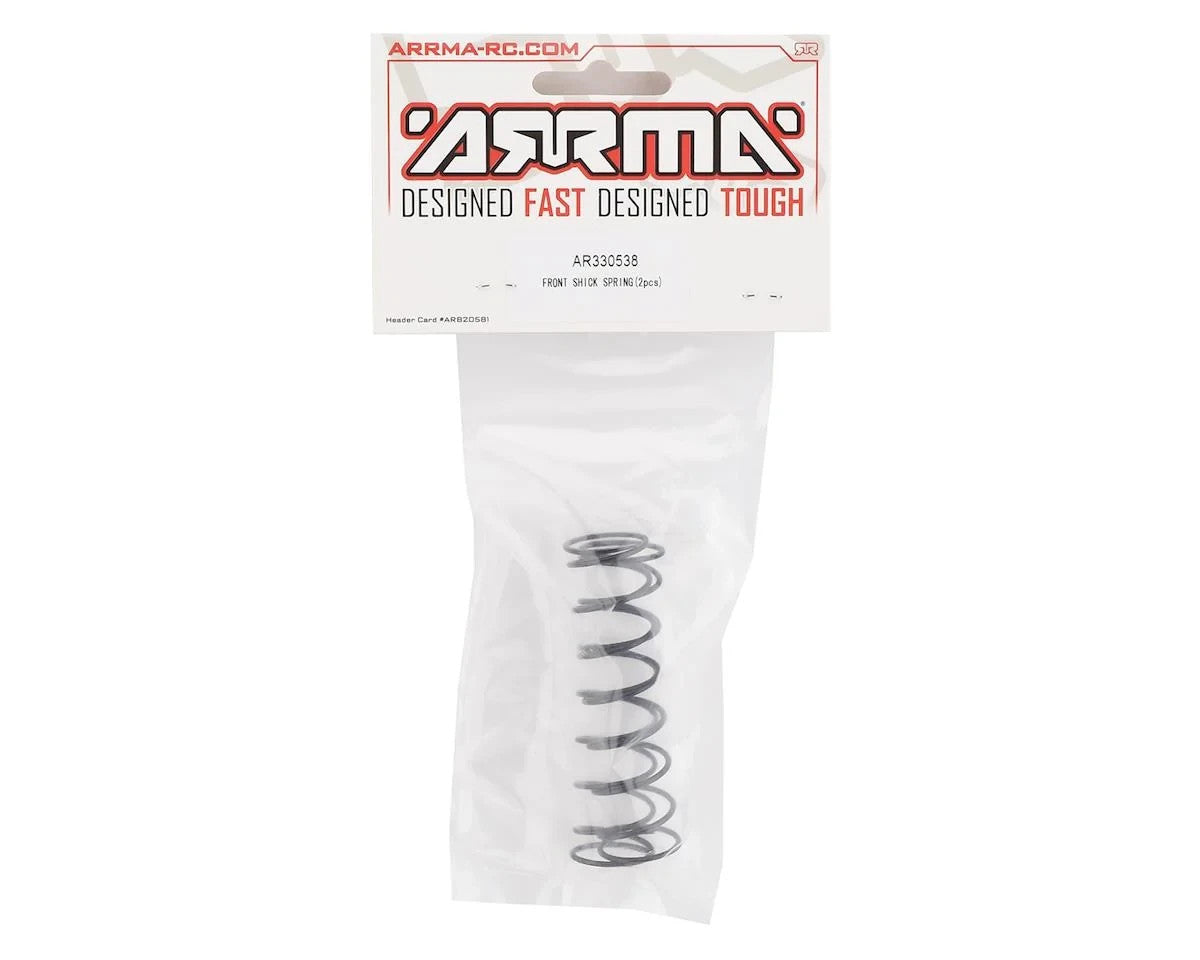 Arrma Typhon 3S BLX RC Buggy Front Shock Spring (2) ARA330538 330538 ARAC9098