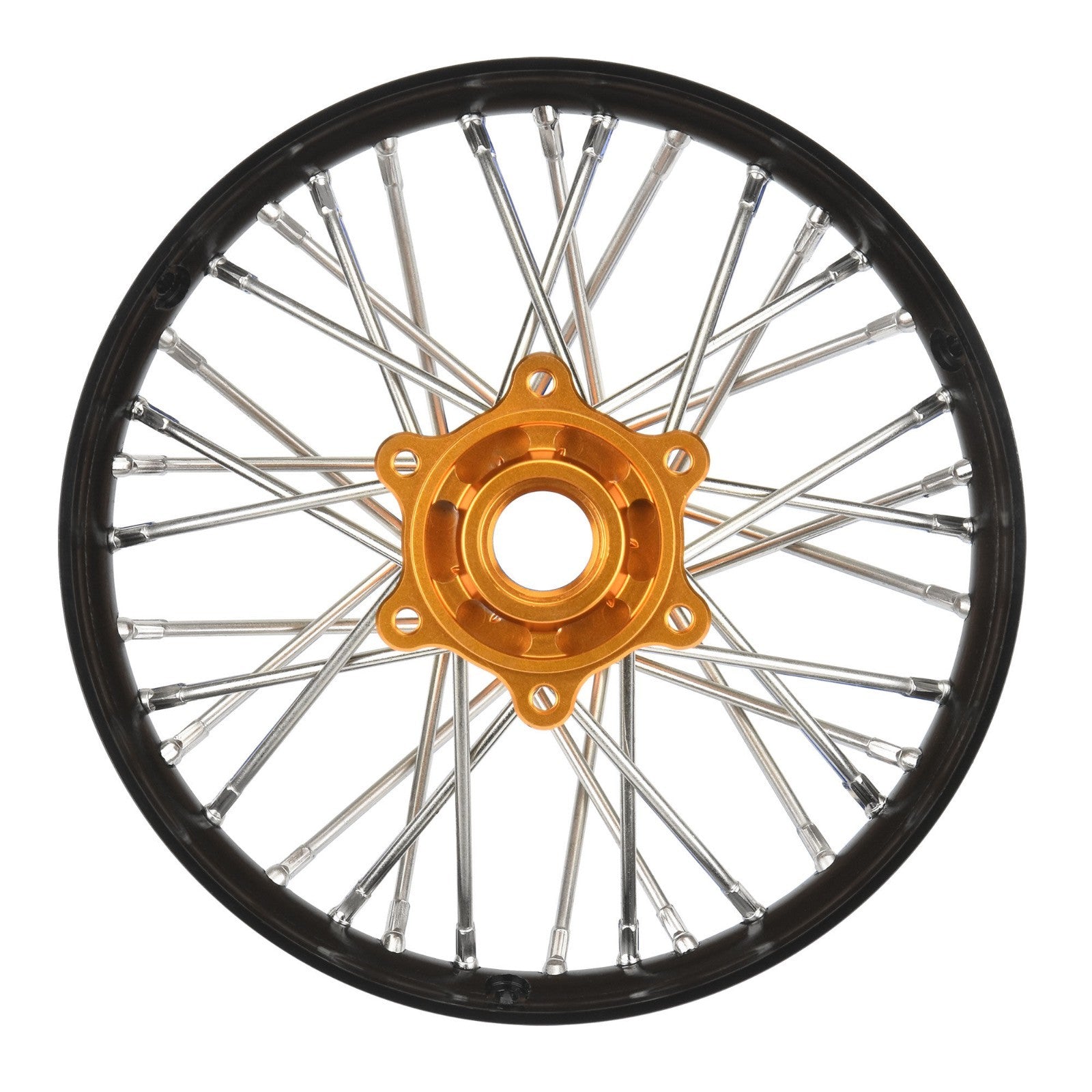ProLine PRO283700T3 Pro-Spec Aluminum V2 Bead Rear Wheel, Black/Gold: Promoto-MX