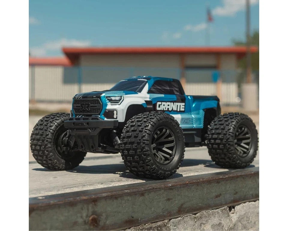 Arrma Granite 4x4 V4 223S DSC 1/10 RTR Brushless 4WD Monster Truck (Blue)