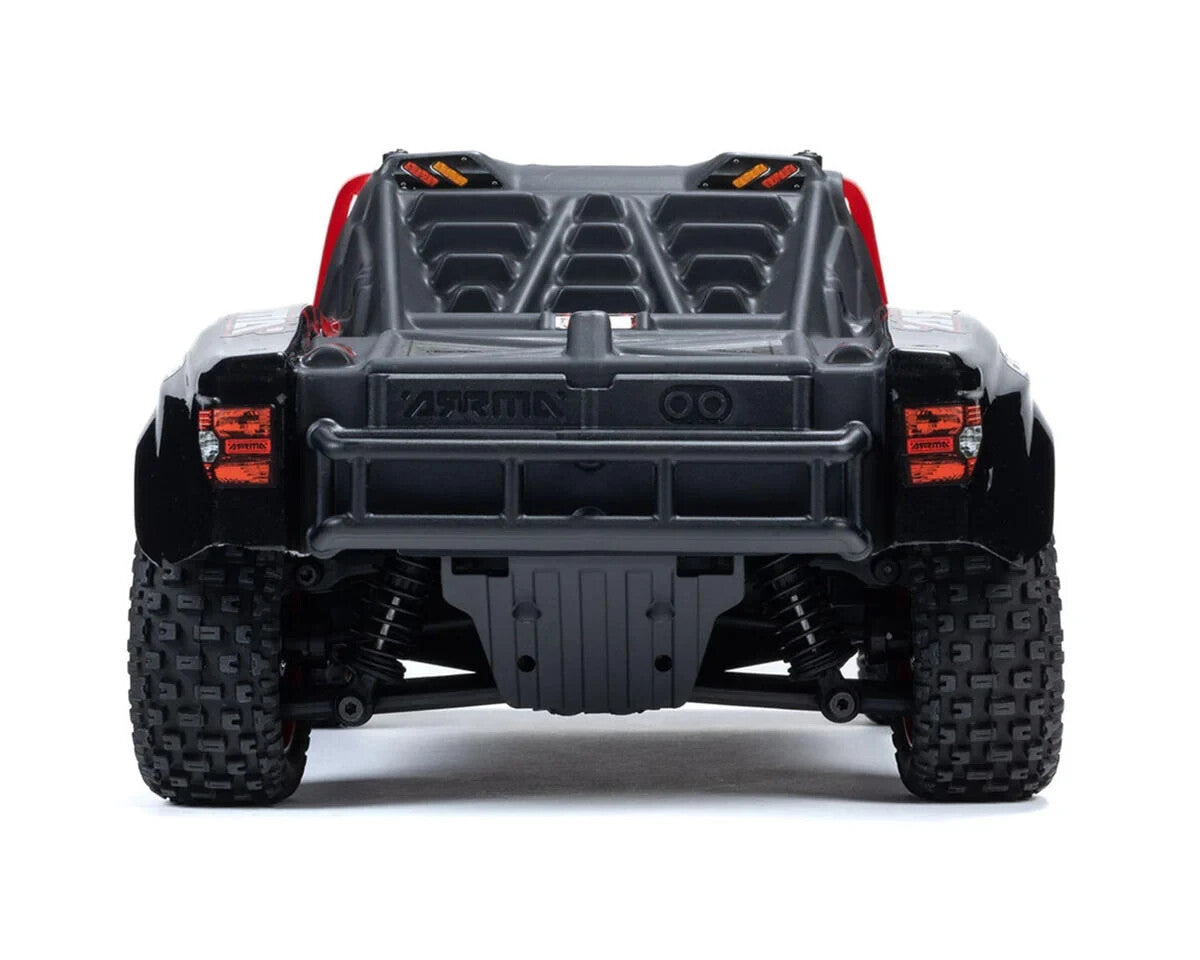Arrma Mojave Grom MEGA 4WD 380 Brushed 1/18 Electric Desert Truck RTR Red/Black
