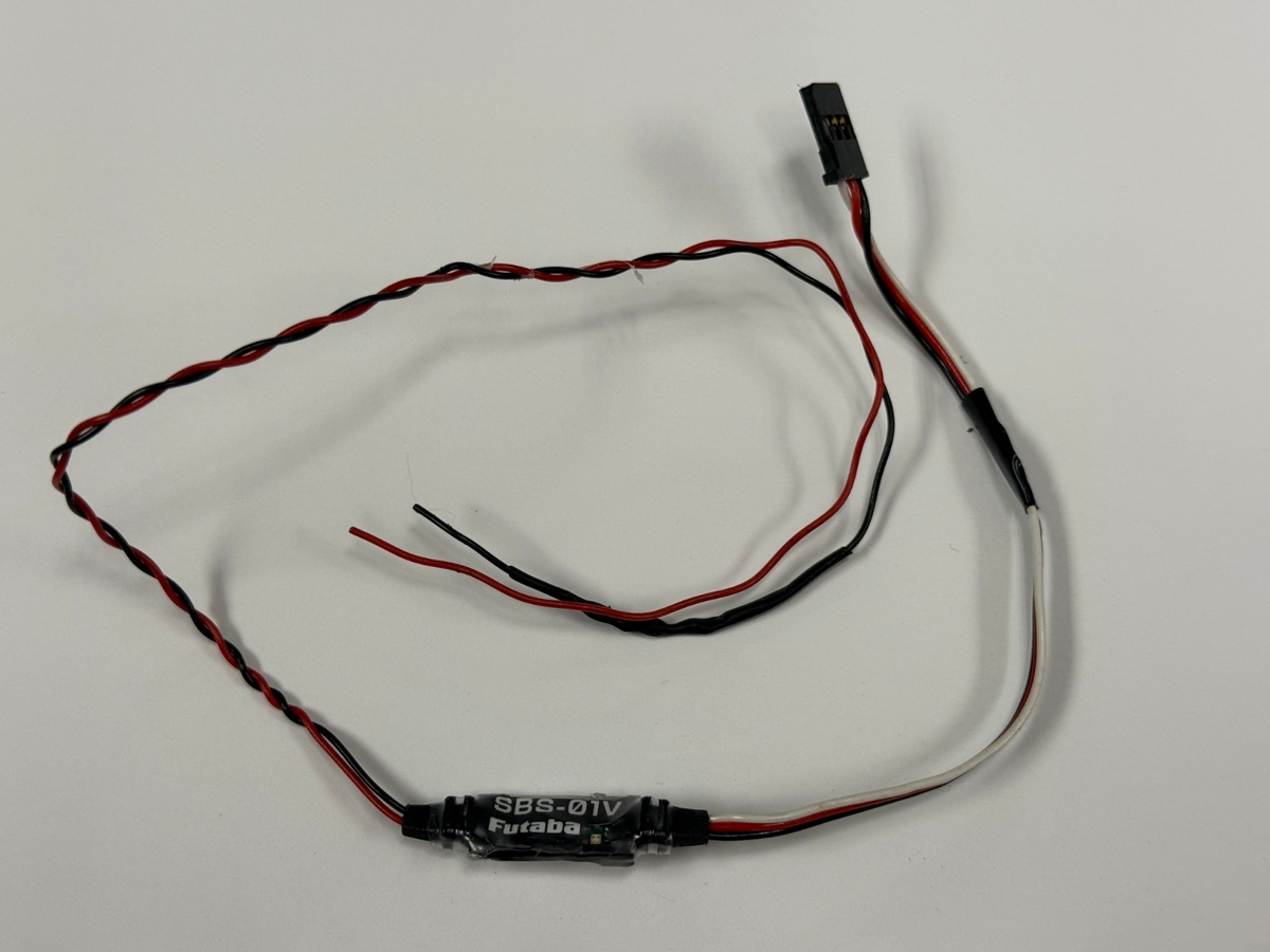 Futaba SBS01V SBS-01V External Voltage Telemetry Sensor FUTM0855 18MZ 14SG 18SZ