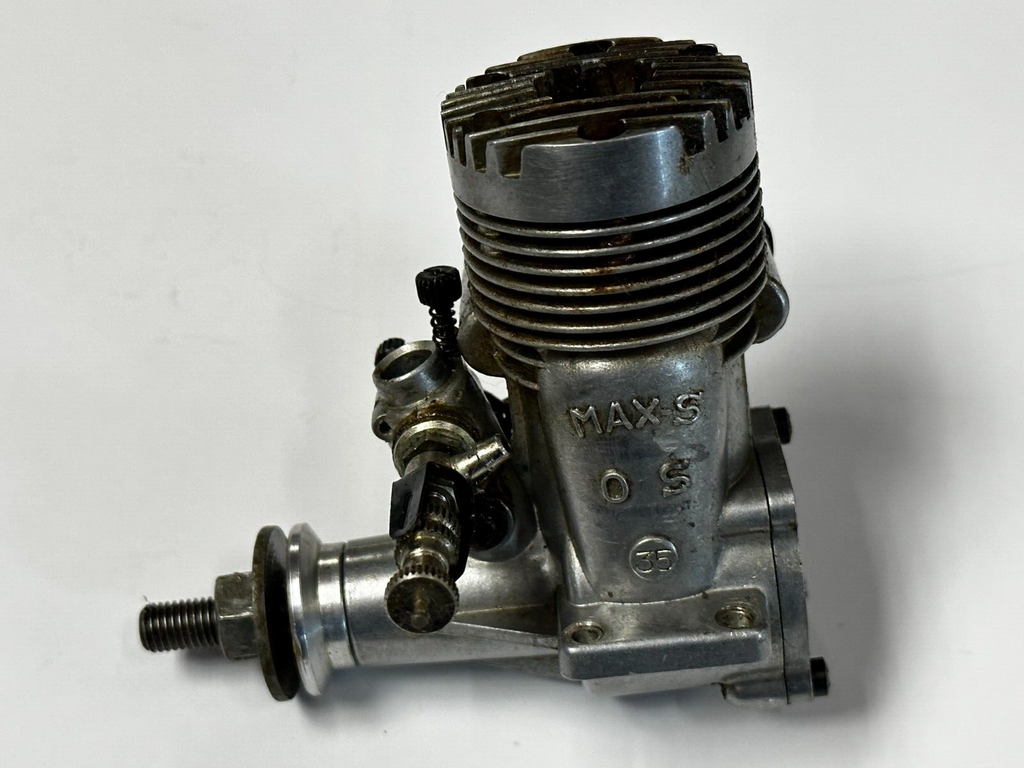 Really Nice O.S. OS Max S .35 Two Stroke Nitro RC Remote Control Airplane Engine
