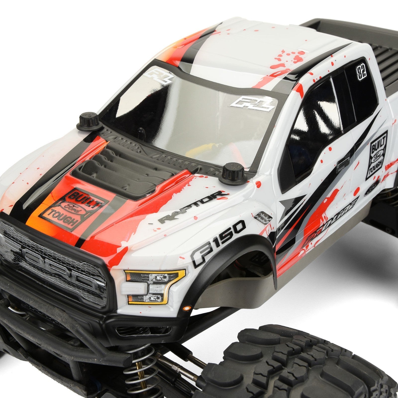 1/10 2017 Ford F-150 Raptor Clear Body: Stampede