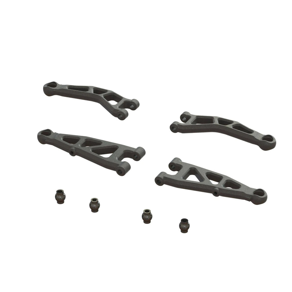 ARRMA ARA330809 1/18th Scale Front Suspension Arm Set A GROM Granite 330809