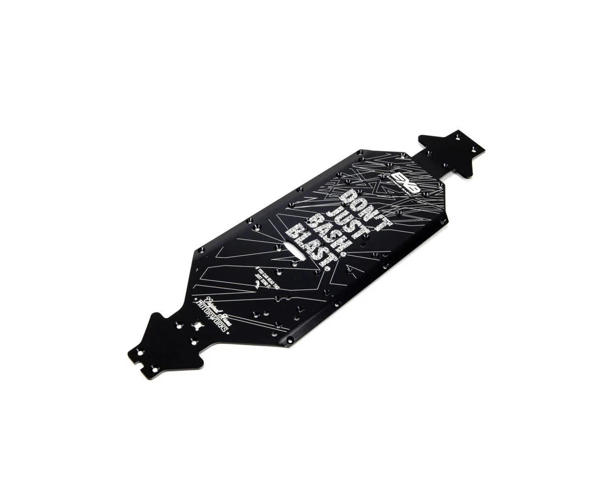 Arrma Notorious / Outcast / Typhon 7075 Alloy Black SWB Chassis ARA320572 320572