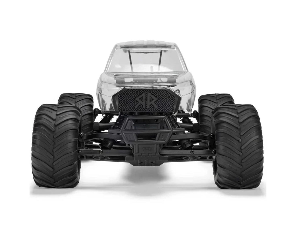 Arrma Gorgon 4x2 MEGA 550 Brushed 1/10 Monster Truck Ready-To-Assemble Kit Clear