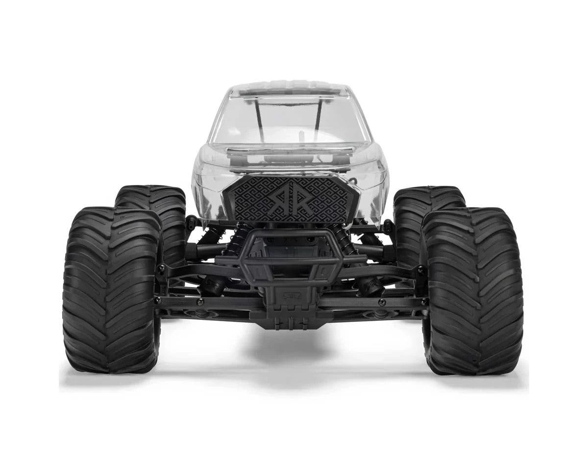 Arrma Gorgon 4x2 MEGA 550 Brushed 1/10 Monster Truck Ready-To-Assemble Kit Clear