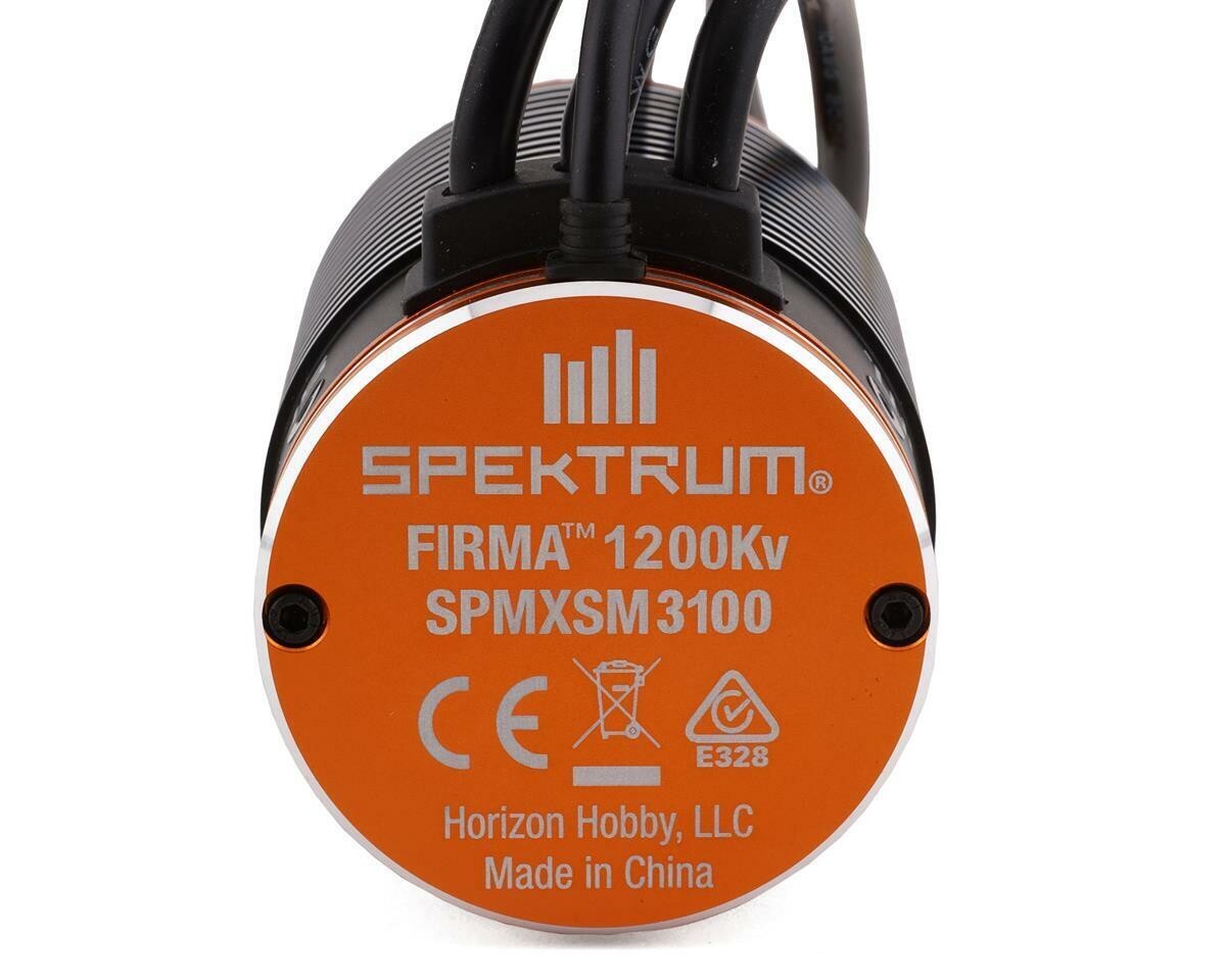 Spektrum RC Firma 1/6 BL Sensored Crawler Motor 1200Kv SPMXSM3100 Axial SCX6