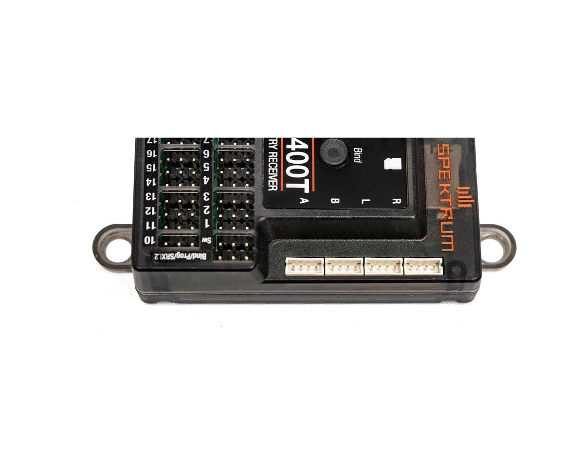 Spektrum RC AR20400T 20-Channel DSMX PowerSafe Telemetry Receiver SPMAR20400T