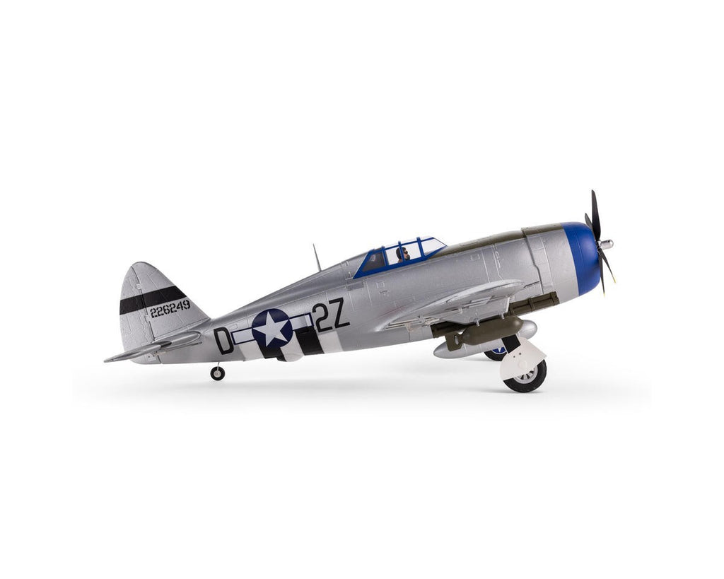 E-flite EFlite P47 P-47 Razorback BNF Basic Electric RC Airplane AS3X & SAFE