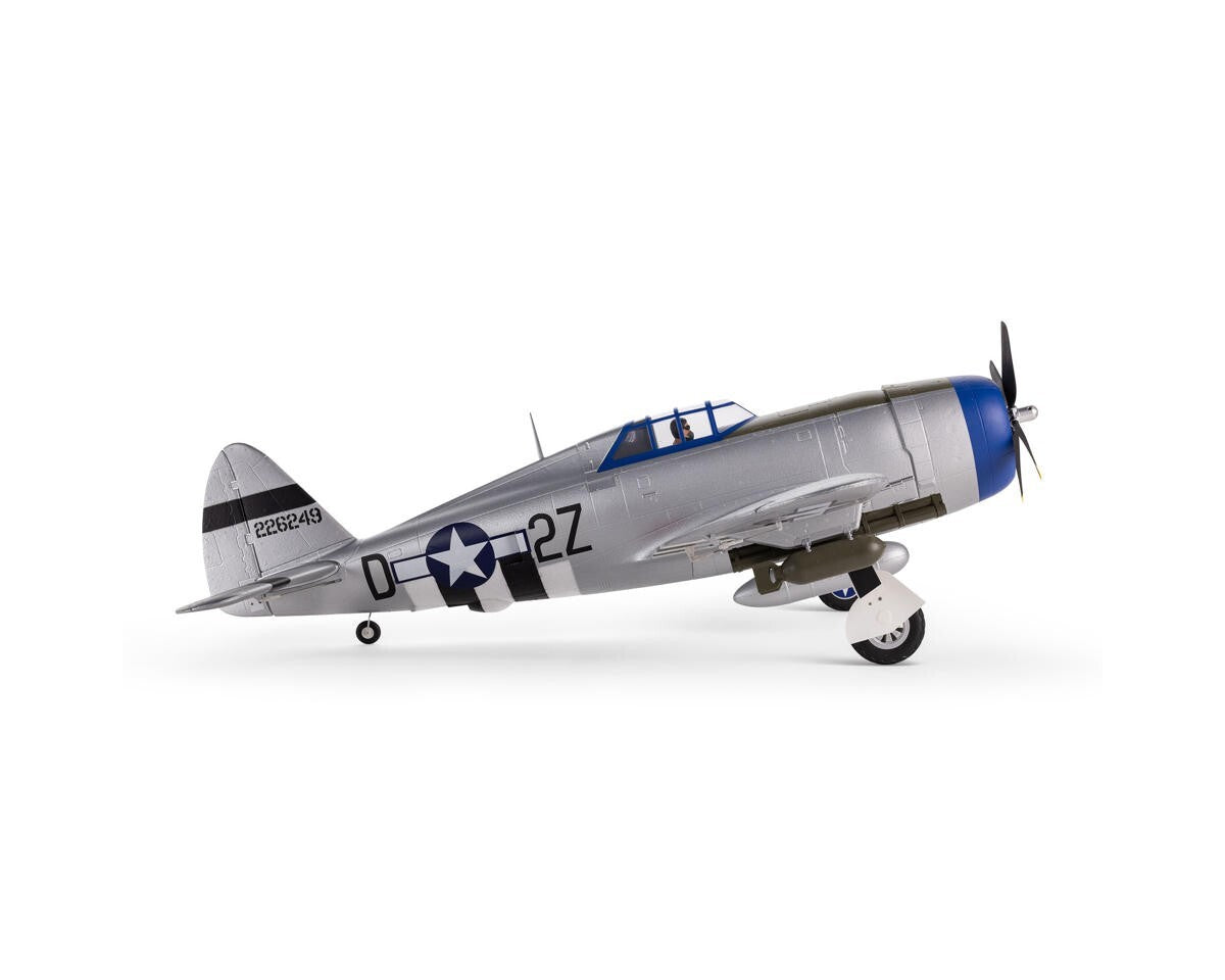 E-flite EFlite P47 P-47 Razorback BNF Basic Electric RC Airplane AS3X & SAFE