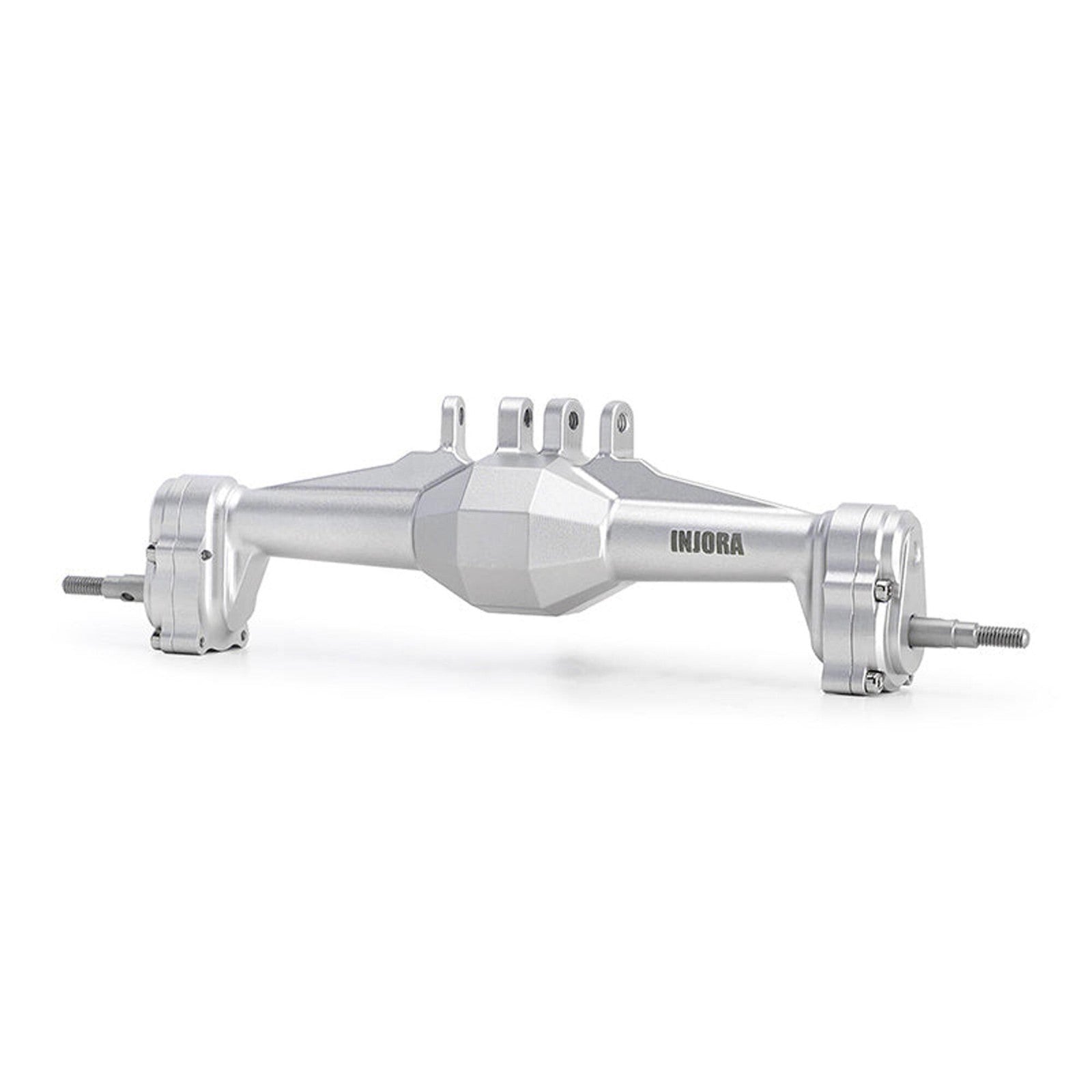INJORA 4M-104SRFR +5mm Diamond Portal Axles Lay Down Servo TRX-4M Silver
