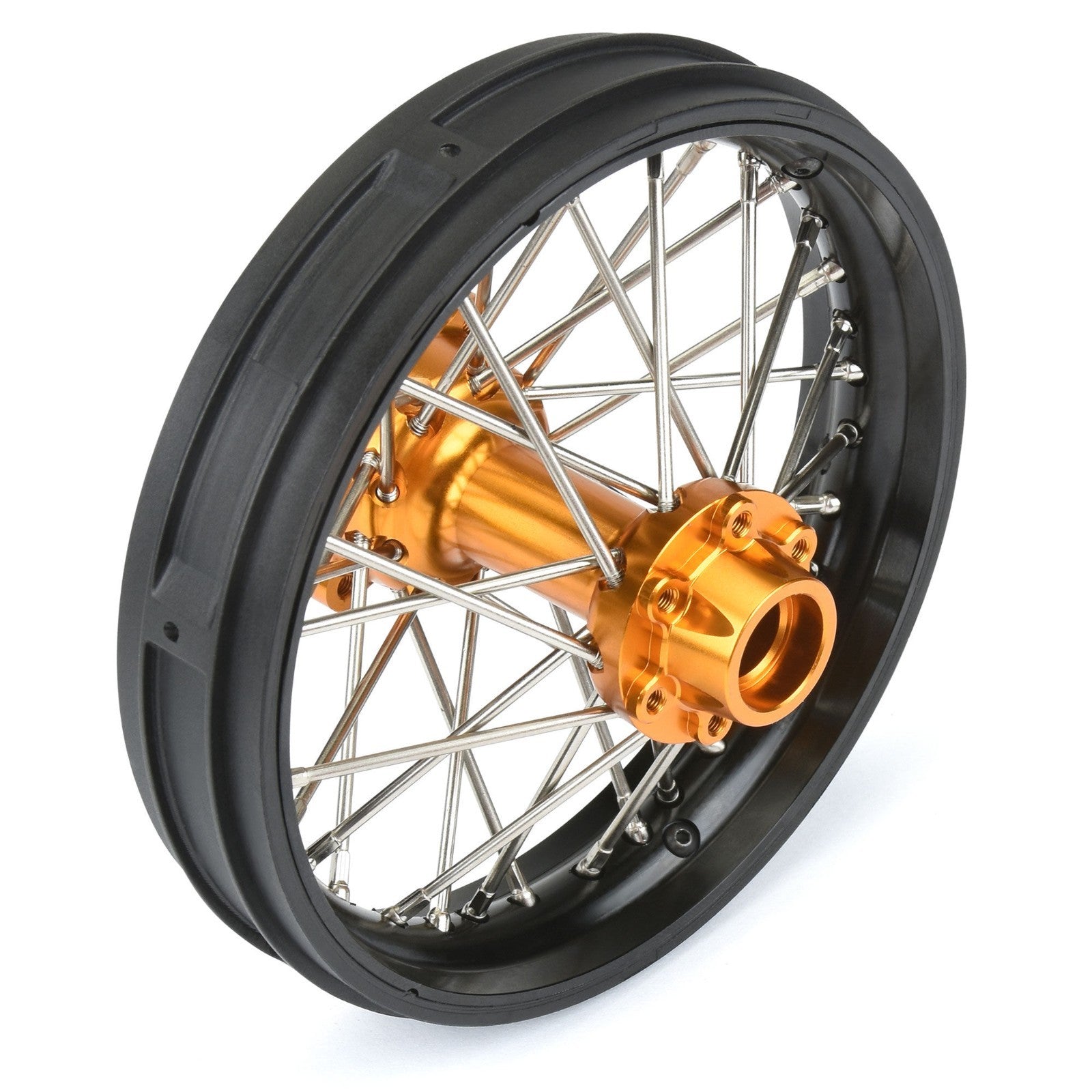 ProLine PRO283700T3 Pro-Spec Aluminum V2 Bead Rear Wheel, Black/Gold: Promoto-MX