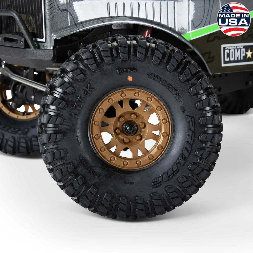 Proline 1/10 SE Aztek G8 1.9" Crawler Tires 12mm Bronze Impulse 2x PRO1025415
