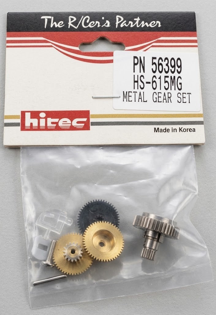 Hitec HRC56399 HS-615MG Servo Gear Set Replacement Gears RC Airplane 56399 615MG