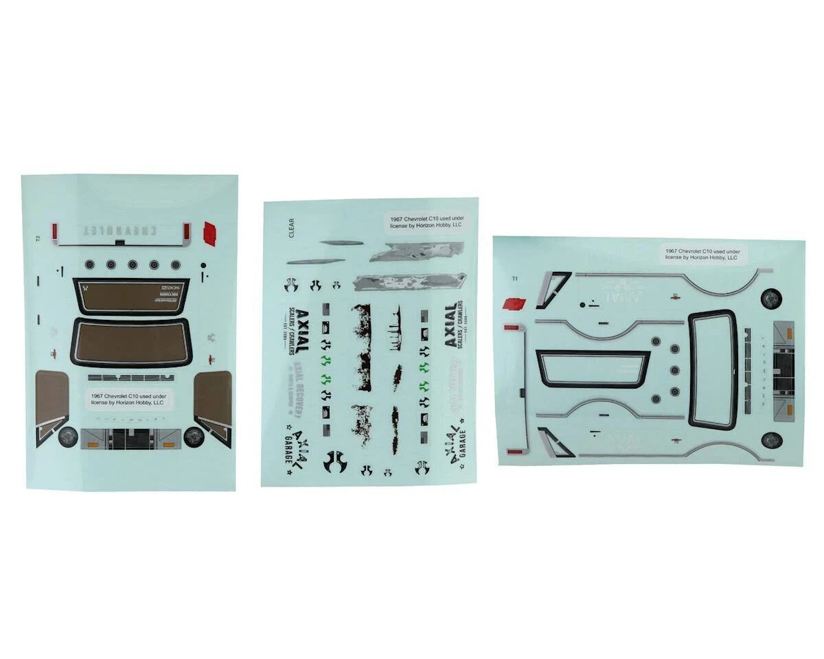 Axial Clear Body Precut SCX24 1/24 Scale Chevy C10 AXI200001 Replacement