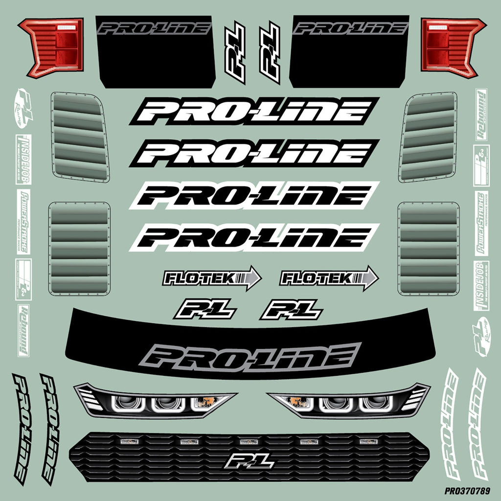 ProLine PRO370700 Pre-Cut FloTek Pulse Clear Body for Traxxas Slash Clipless