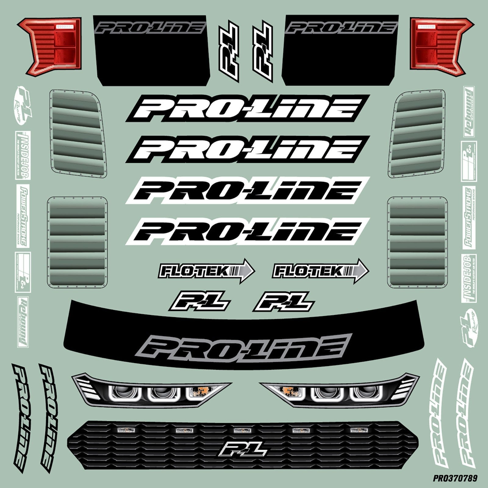 ProLine PRO370700 Pre-Cut FloTek Pulse Clear Body for Traxxas Slash Clipless