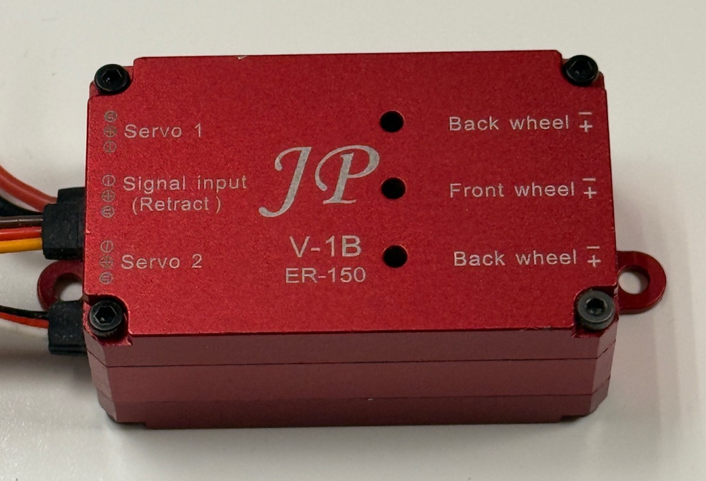 JP Hobby Tricycle Controller Retract Box ER-150 V-1B Landing Gear w/ Brake Modul