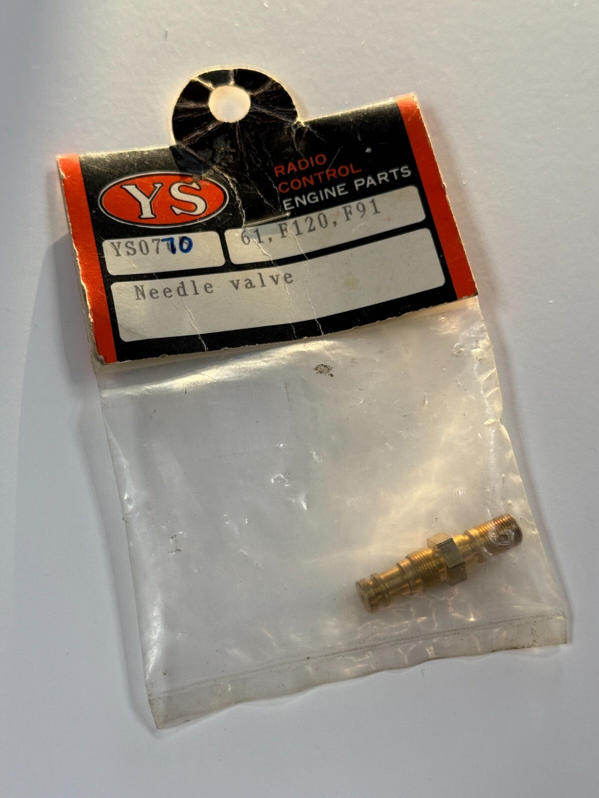 YS RC Remote Control Nitro Engine Replacement Needle Valve YS0770 F120 ...