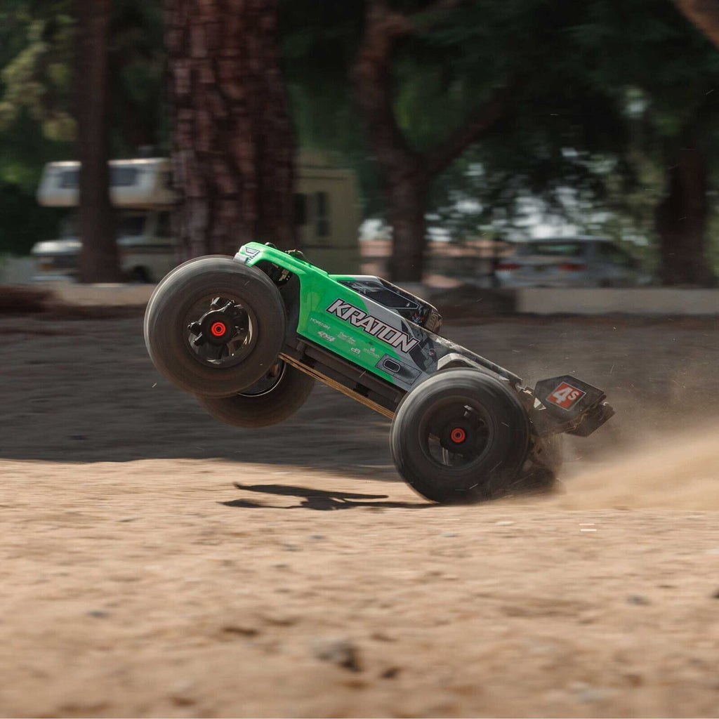 ARRMA ARA4408V2T4 1/10 Kraton 4X4 4S V2 BLX Speed RC Monster Truck RTR Green