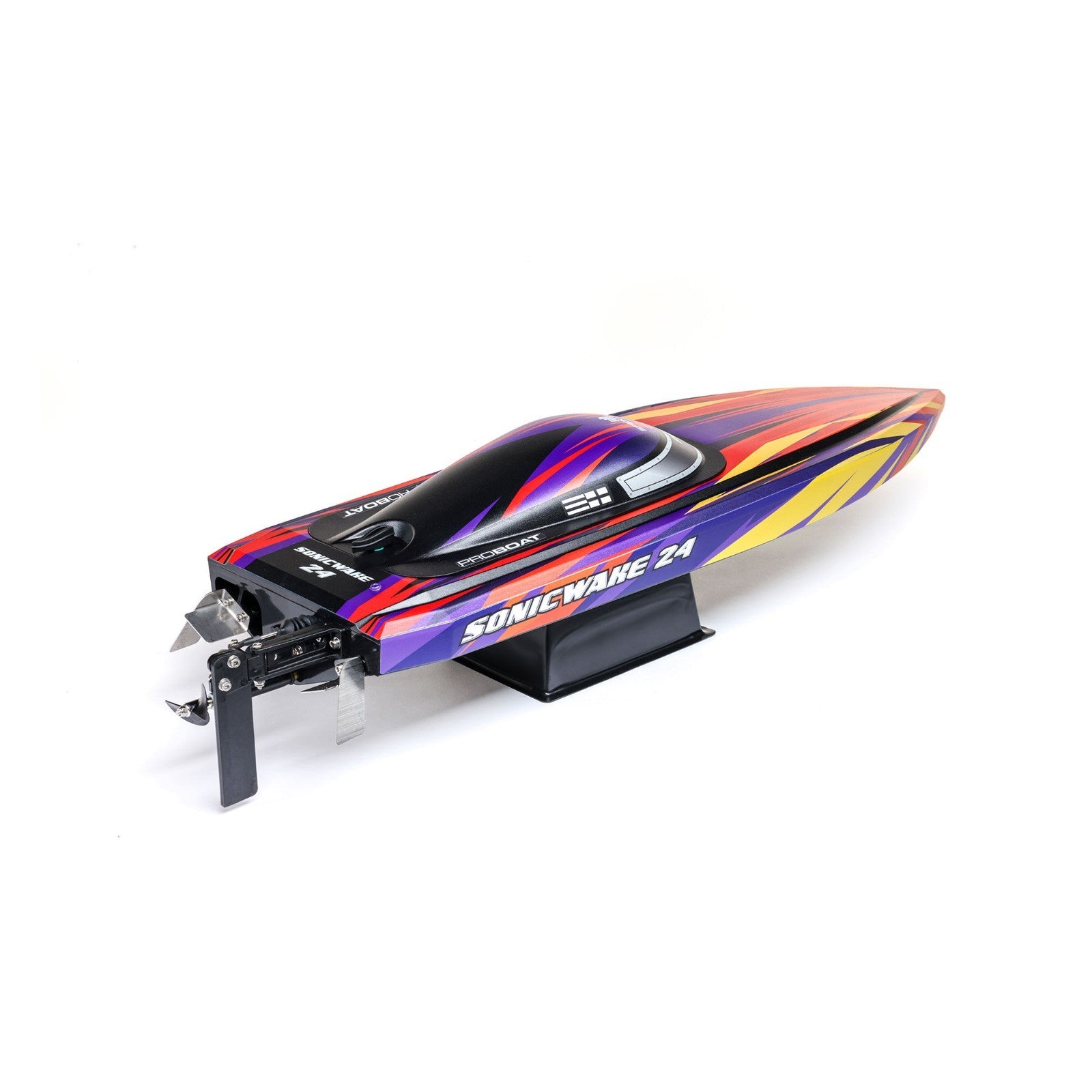 Sonicwake 24" Self-Righting Brushless Deep-V RTR (With Battery & Charger), Red