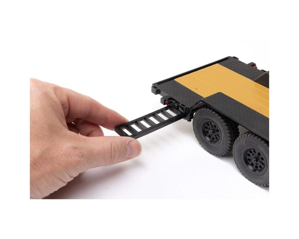 Axial SCX24 1/24th Scale Flat Bed Mini Vehicle Trailer w/LED Taillights AXI00009