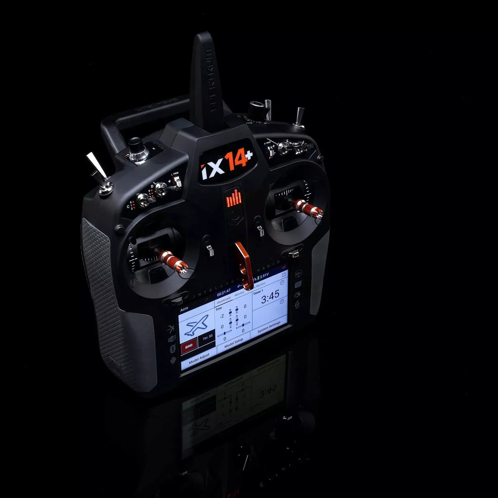 Spektrum iX14+ 14 Plus Channel DSMX RC Remote Control Transmitter Only SPMR14010