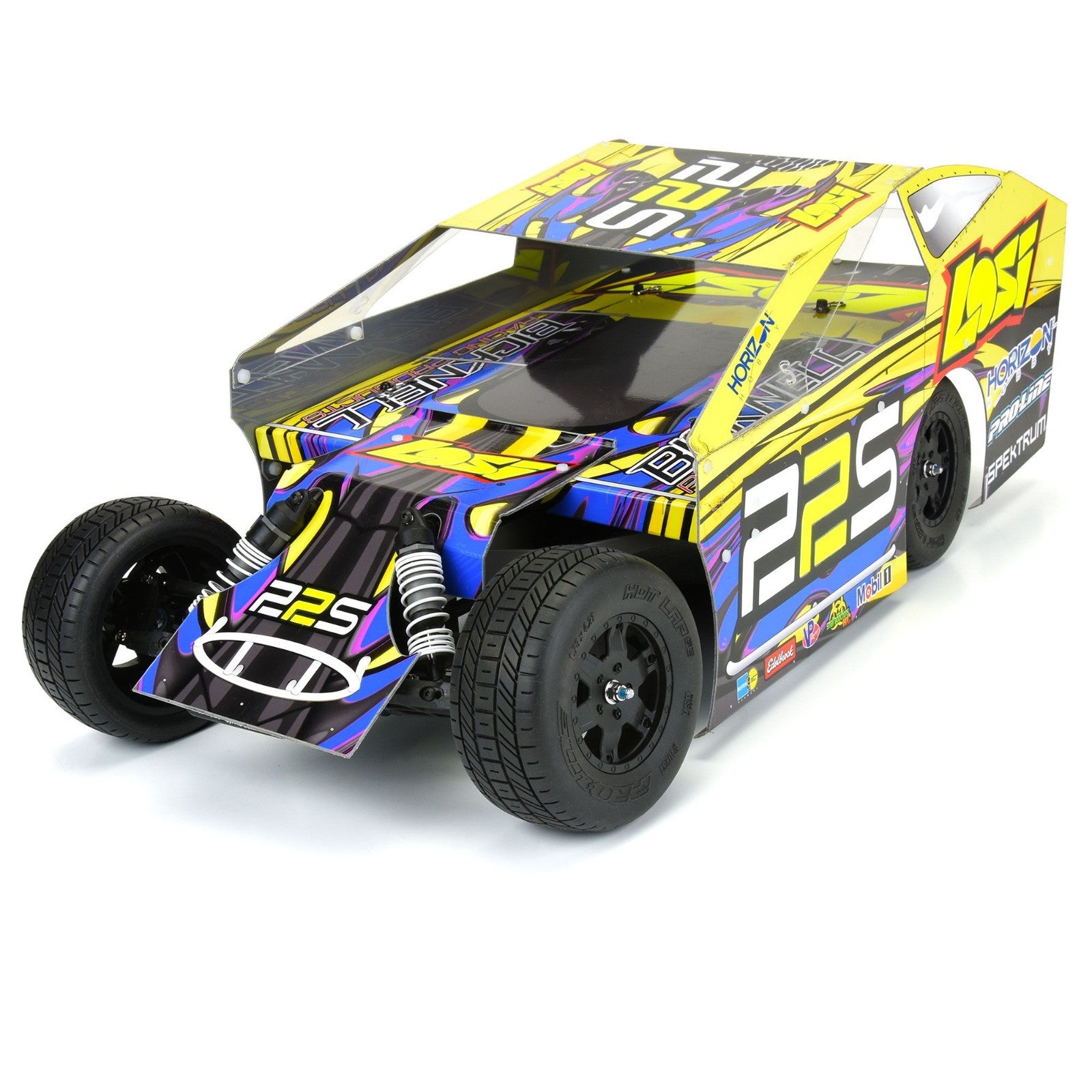 Pro-Line Racing 2.2/3.0 M4 Super Soft Dirt Oval SC Mod Tires F/R PRO1023103
