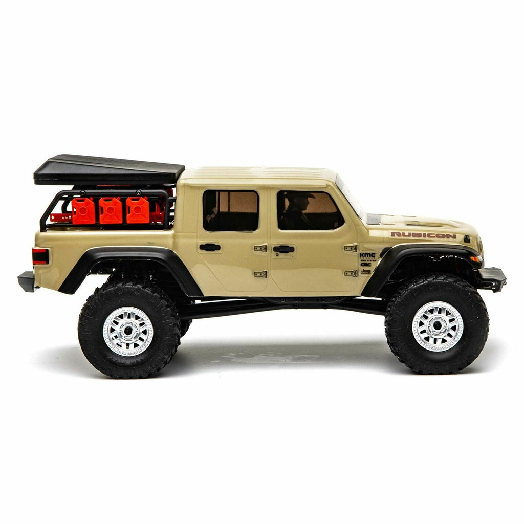 Axial SCX24 Jeep JT Gladiator RC Truck 1/24 4WD Rock Crawler Brushed RTR Beige