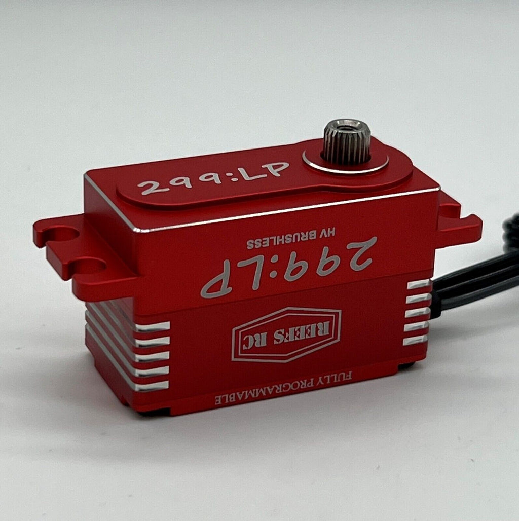 REEFS RC Special Red Edition 299LP High Torque Speed Low Profile brushless Servo